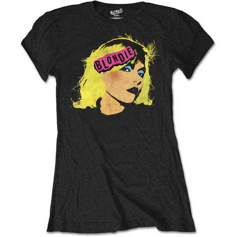 BLONDIE Attractive T-Shirt, Punk Logo