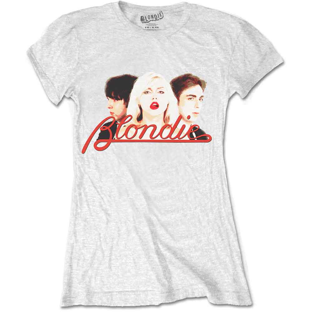 BLONDIE Attractive T-Shirt, P Lines Halftone