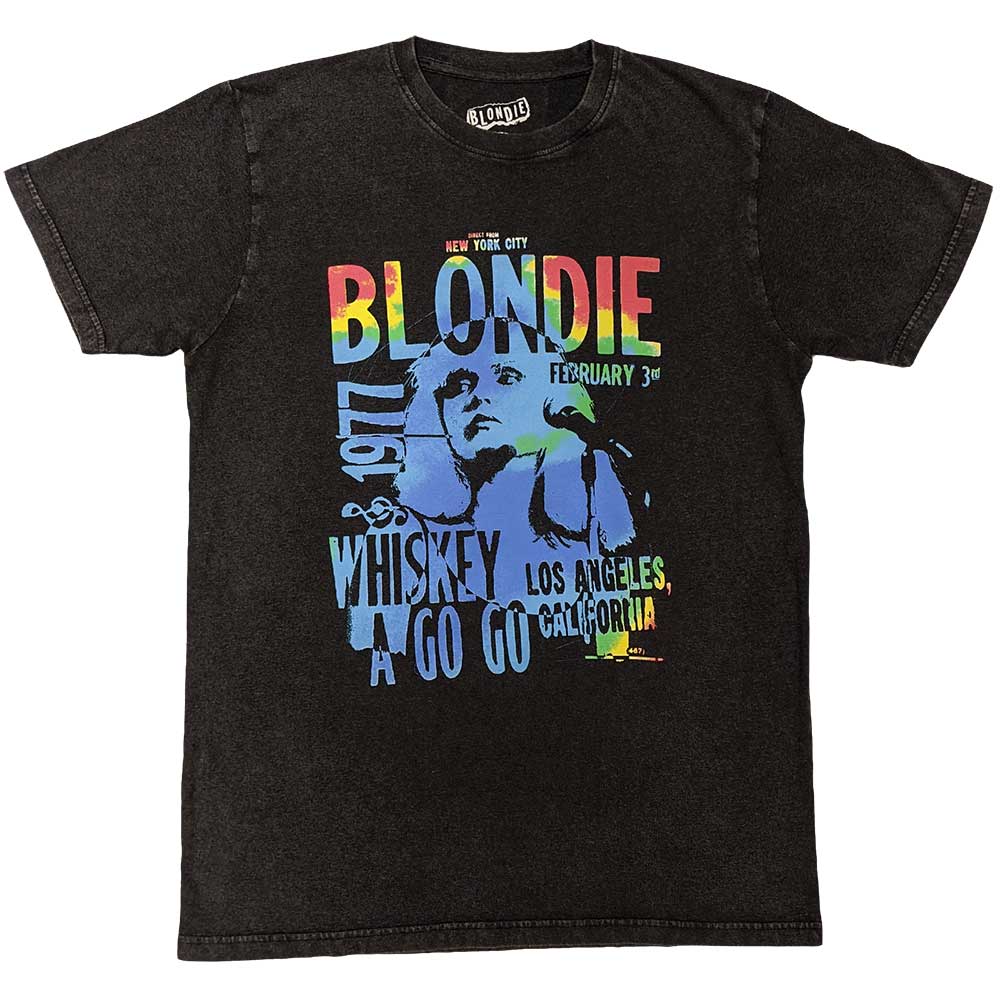 BLONDIE Attractive T-Shirt, Whiskey A Go Go