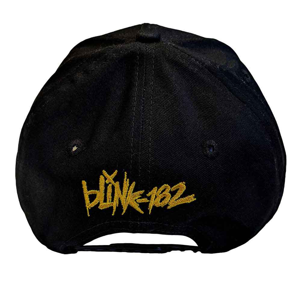 BLINK-182 Baseball Cap, Yellow Six Arrow Smile