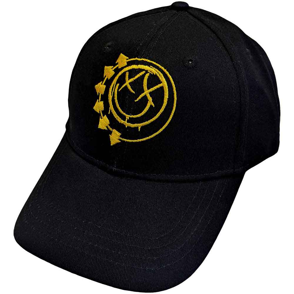 BLINK-182 Baseball Cap, Yellow Six Arrow Smile