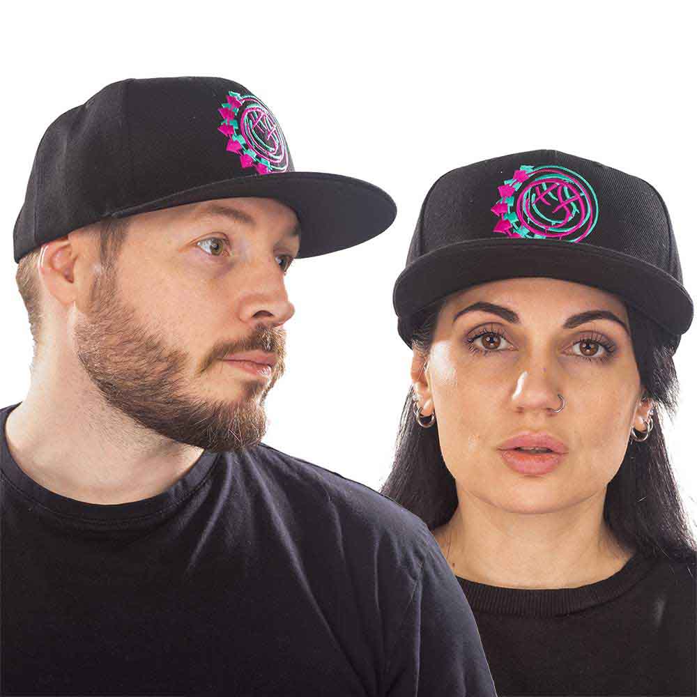 BLINK-182 Snapback Cap, Double Six Arrows