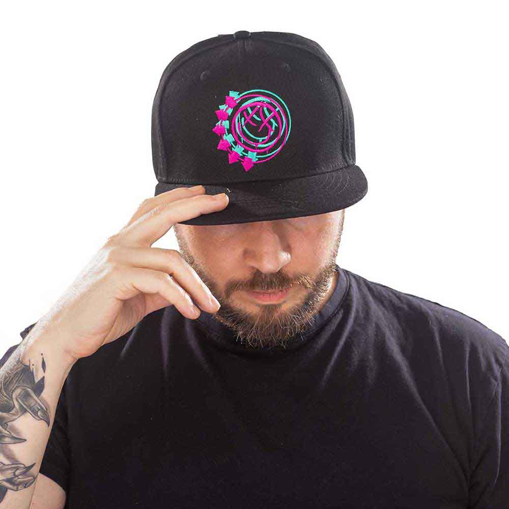 BLINK-182 Snapback Cap, Double Six Arrows