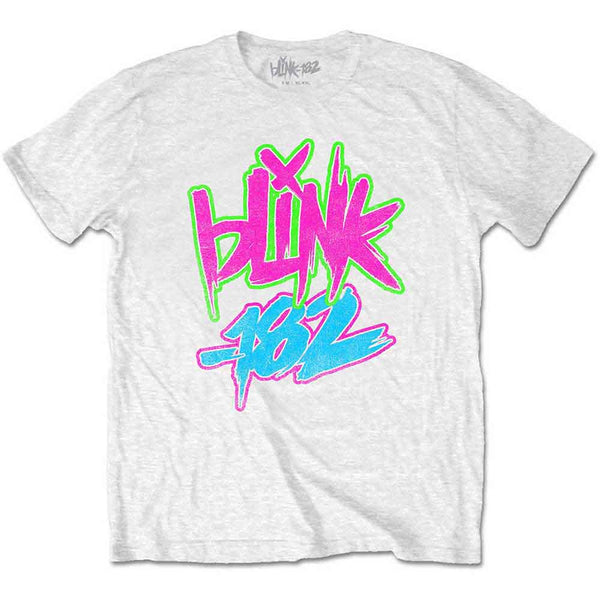 BLINK-182 Attractive Kids T-shirt, Neon Logo