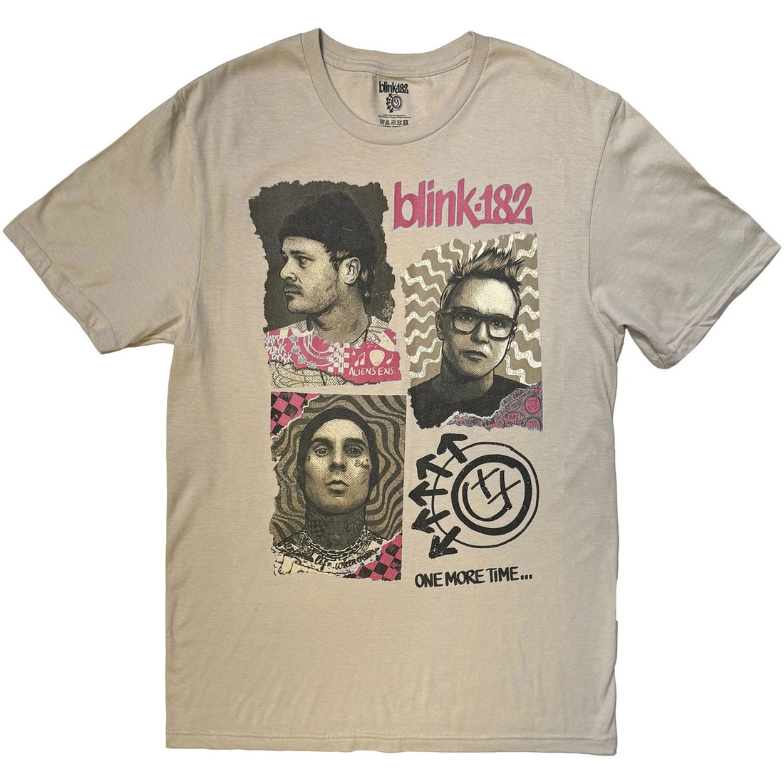 BLINK-182 Attractive T-Shirt, One More Time Band