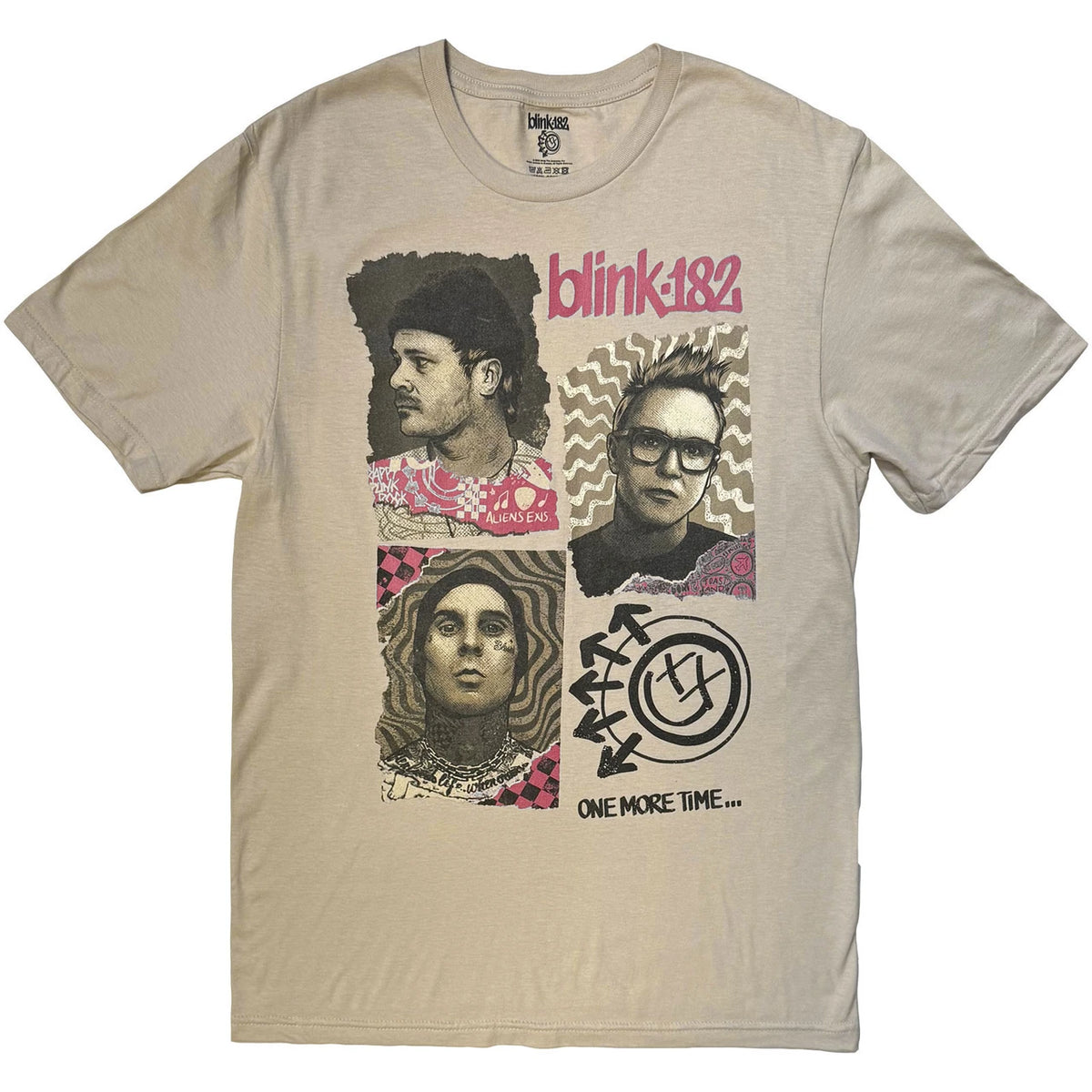 BLINK-182 Attractive T-Shirt, One More Time Band