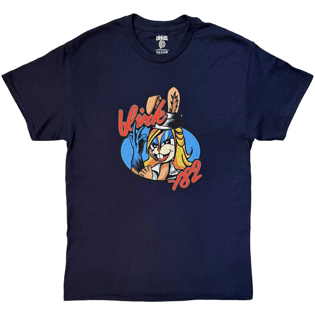 BLINK-182 Attractive T-Shirt, Cartoon Bunny