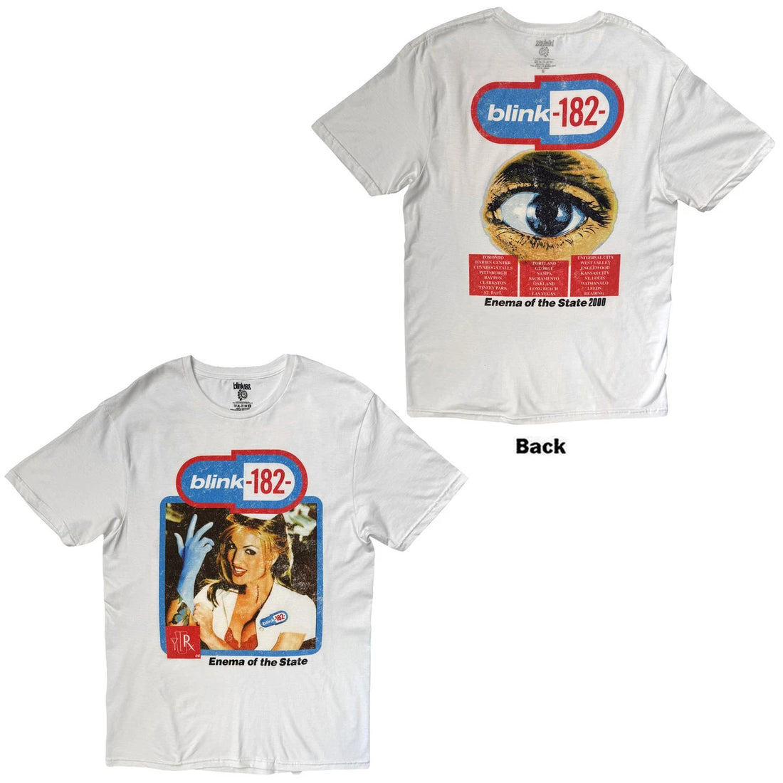 BLINK-182 Attractive T-Shirt, Enema Of The State