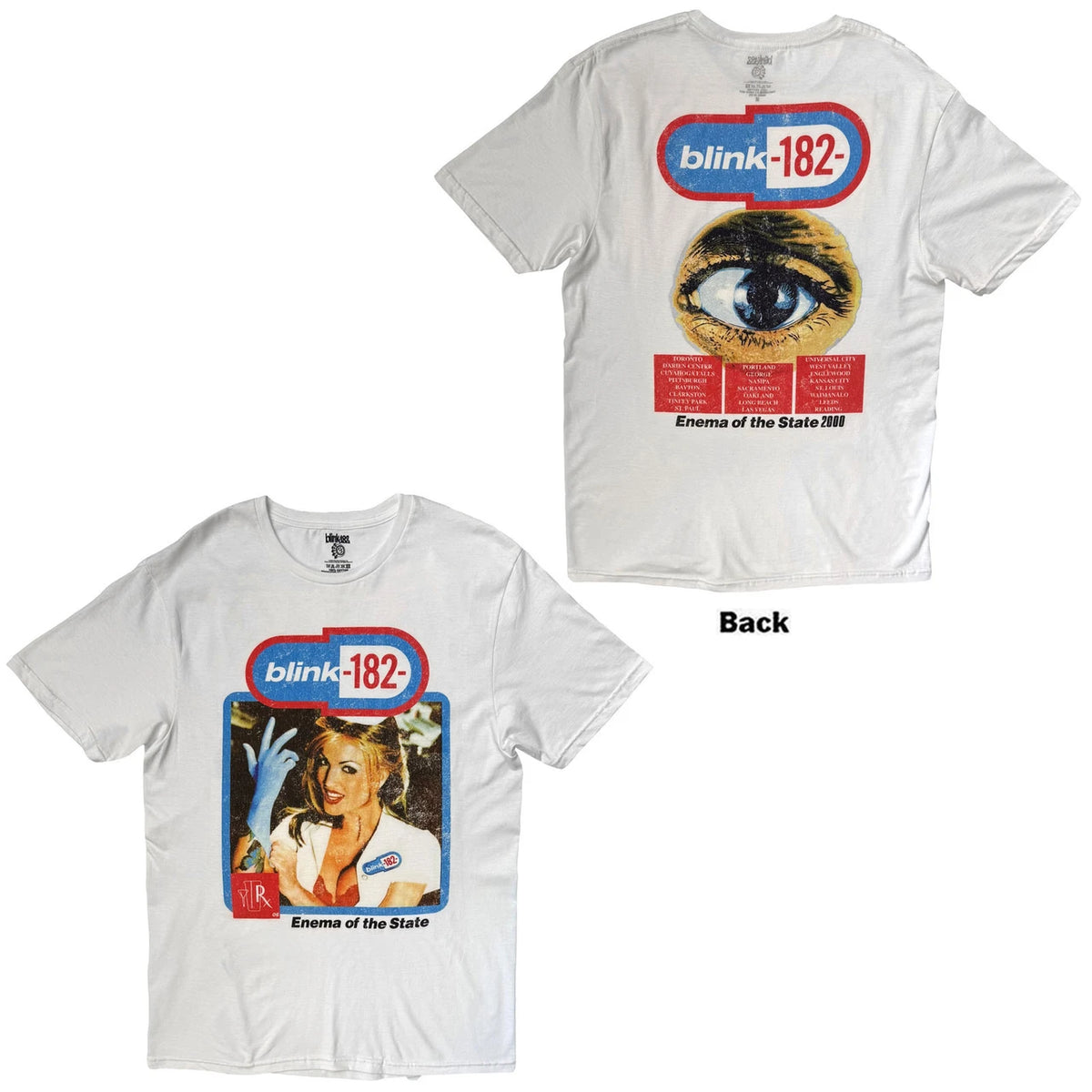 BLINK-182 Attractive T-Shirt, Enema Of The State