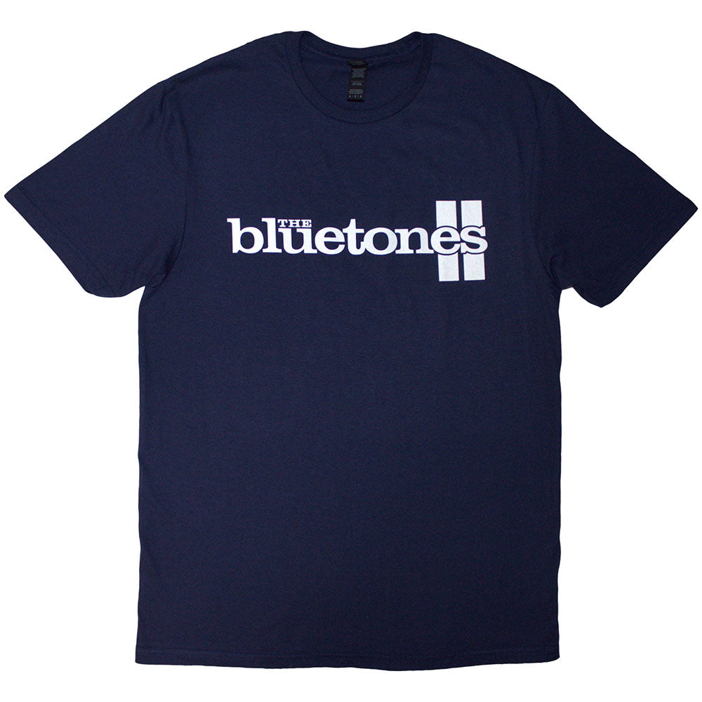 THE BLUETONES Attractive T-Shirt, Stripe Logo