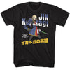 BLAZBLUE T-Shirt, Jin Cross Tag