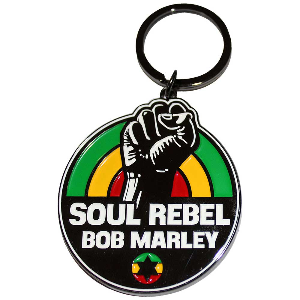 BOB MARLEY Keychain, Soul Rebel