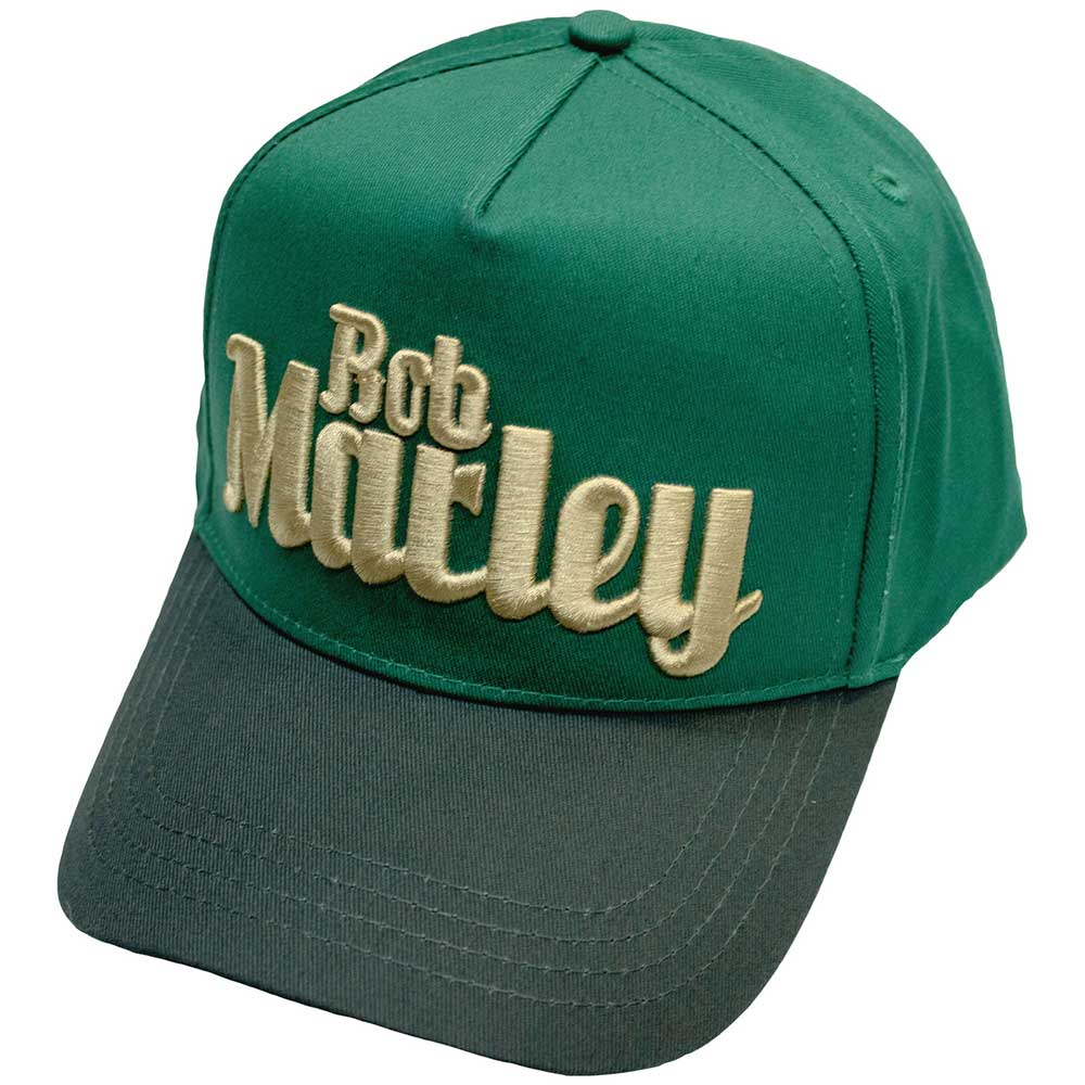 BOB MARLEY Baseball Cap, Text Logo