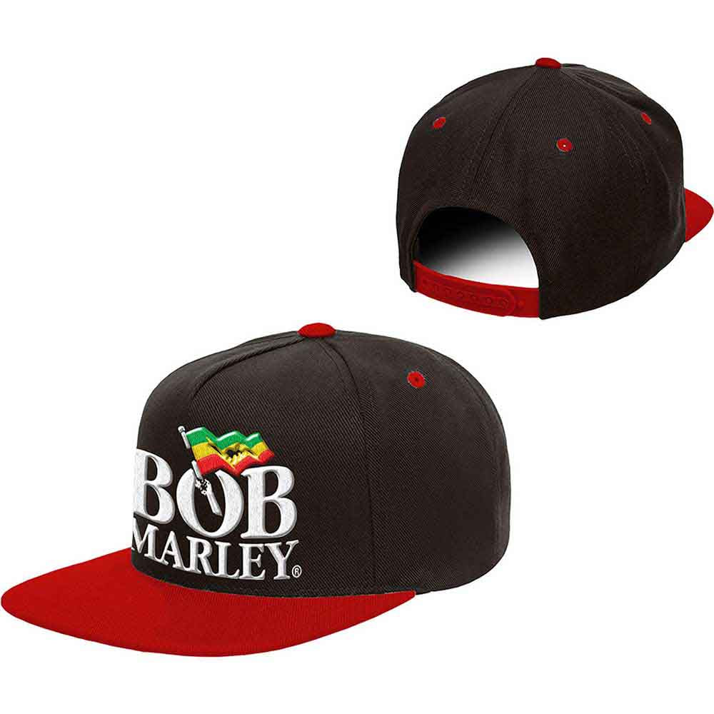 BOB MARLEY Snapback Cap, Logo