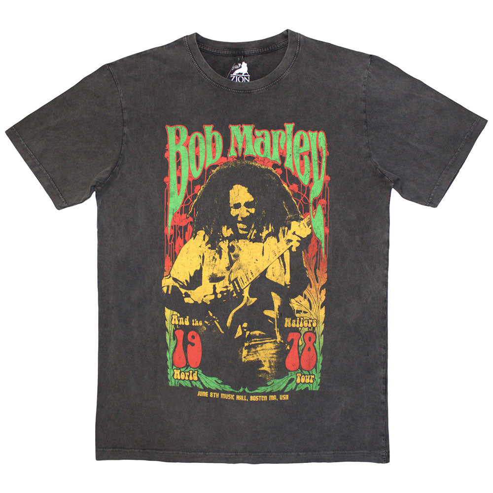 BOB MARLEY Stone Wash T-Shirt, 1978