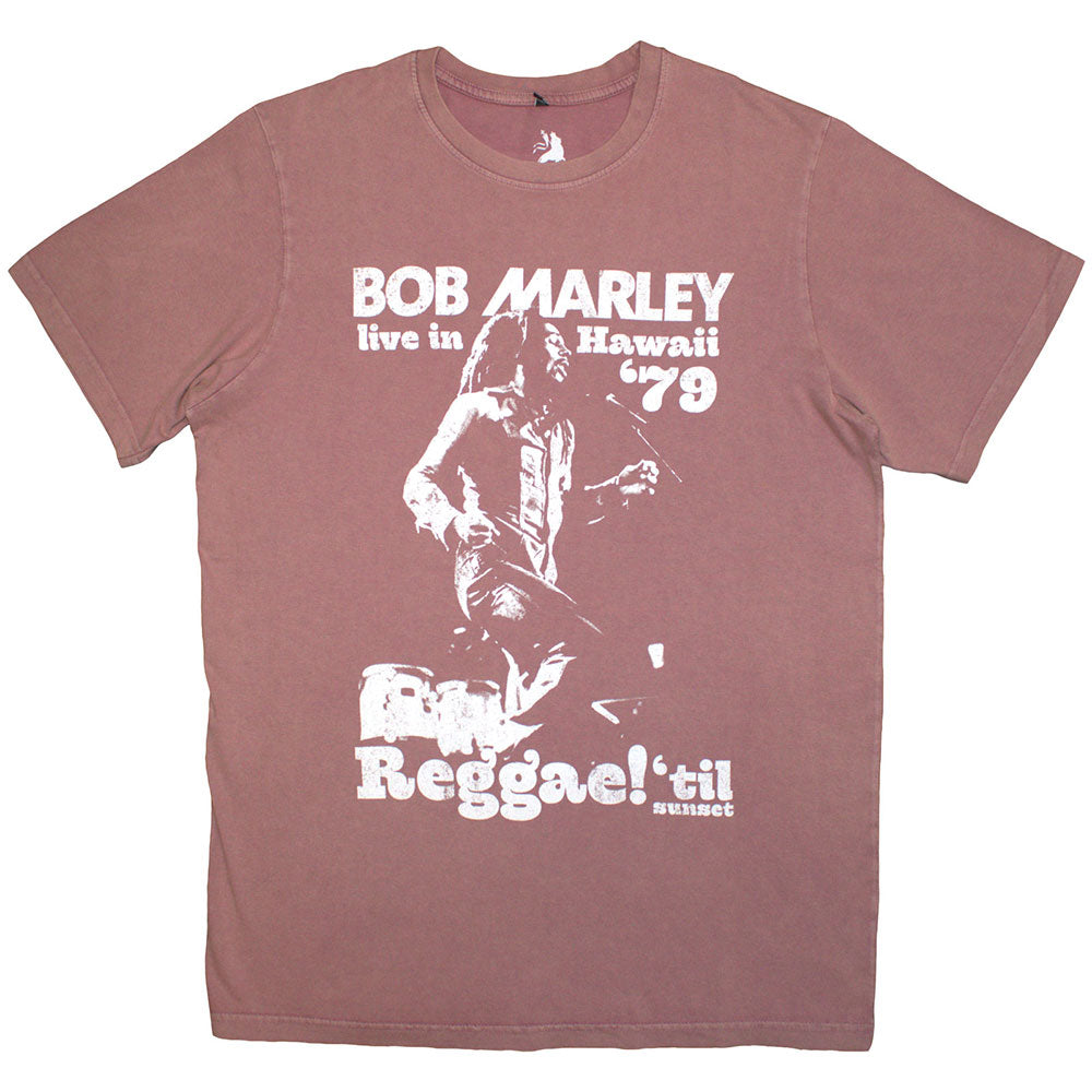 BOB MARLEY Stone Wash T-Shirt, Hawaii