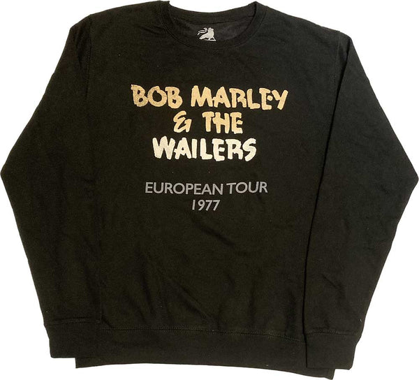BOB MARLEY Attractive Sweatshirt, Wailers European Tour ‘77