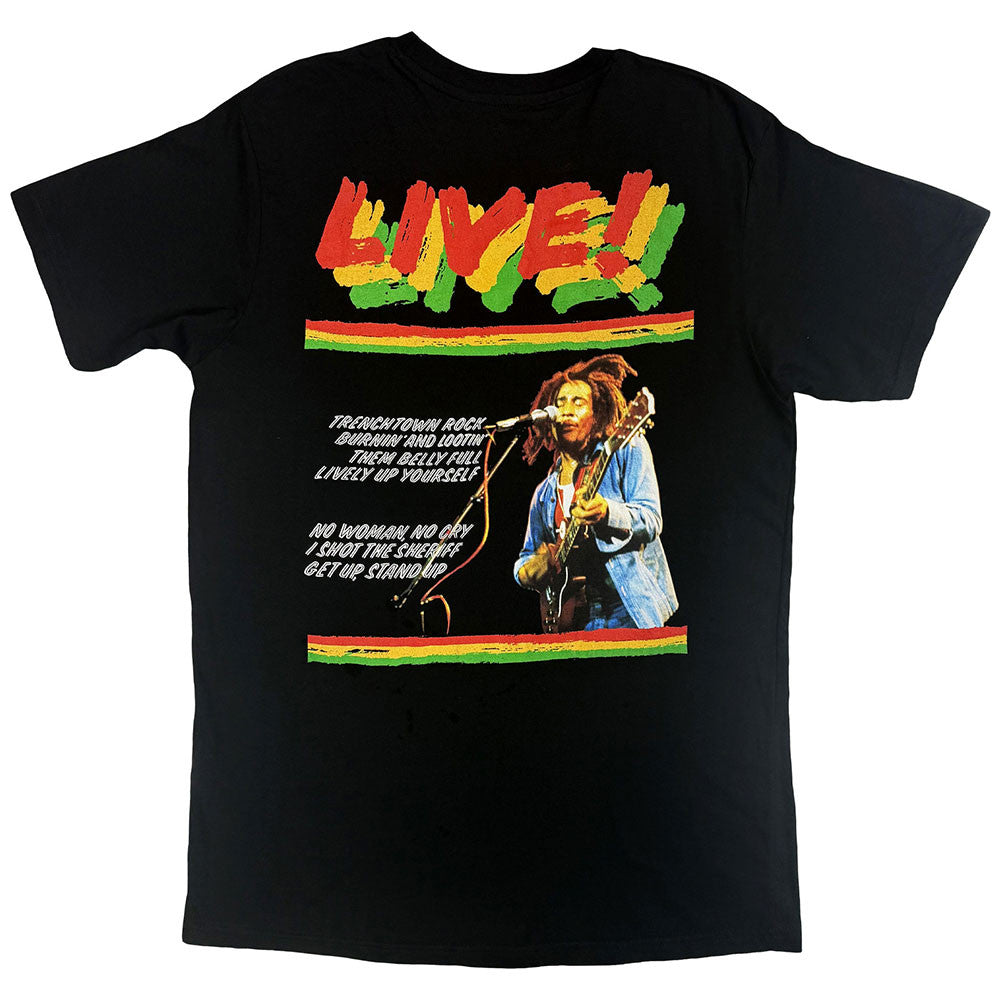 BOB MARLEY Attractive T-shirt, Live Concert