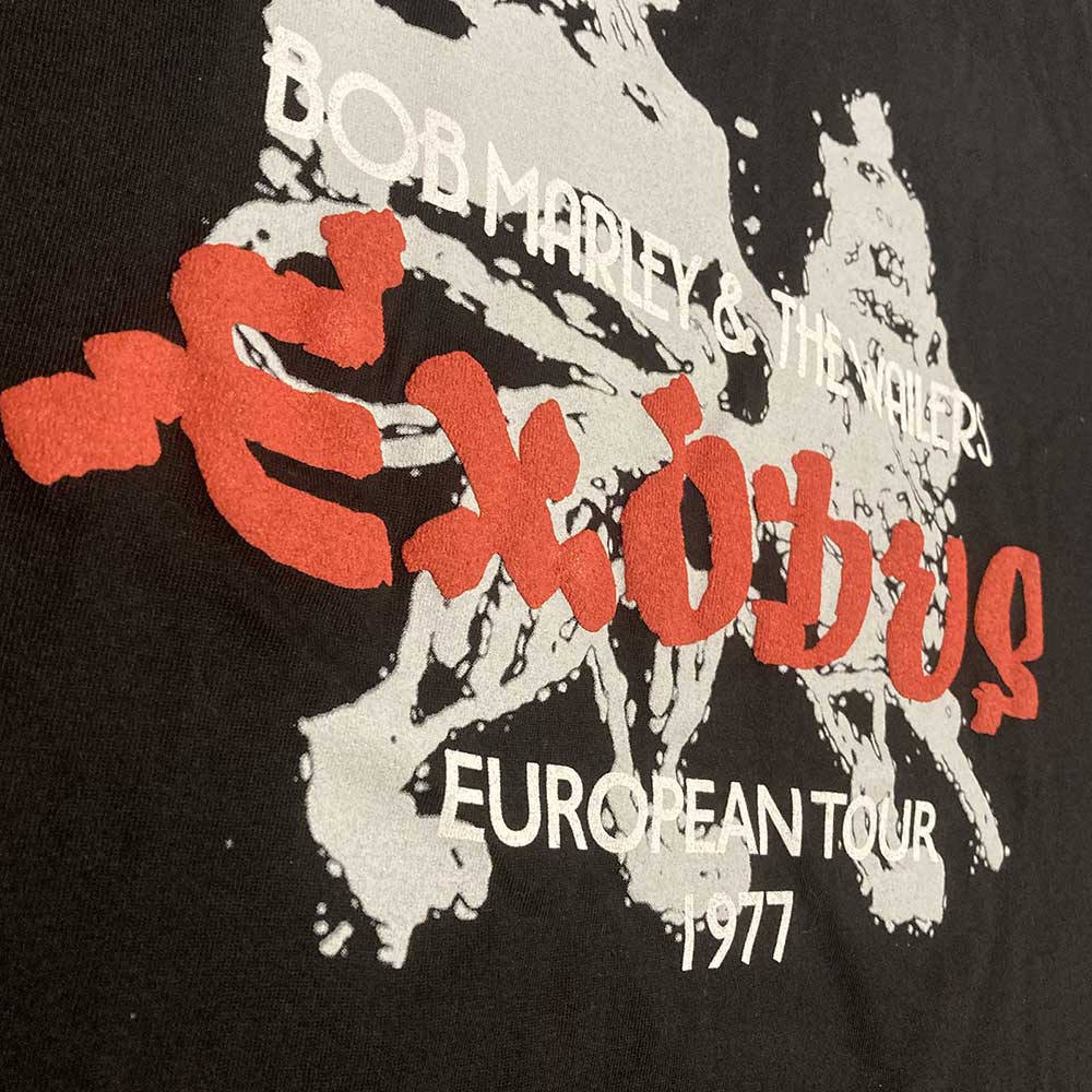 BOB MARLEY Attractive T-shirt, Exodus European Tour ‘77