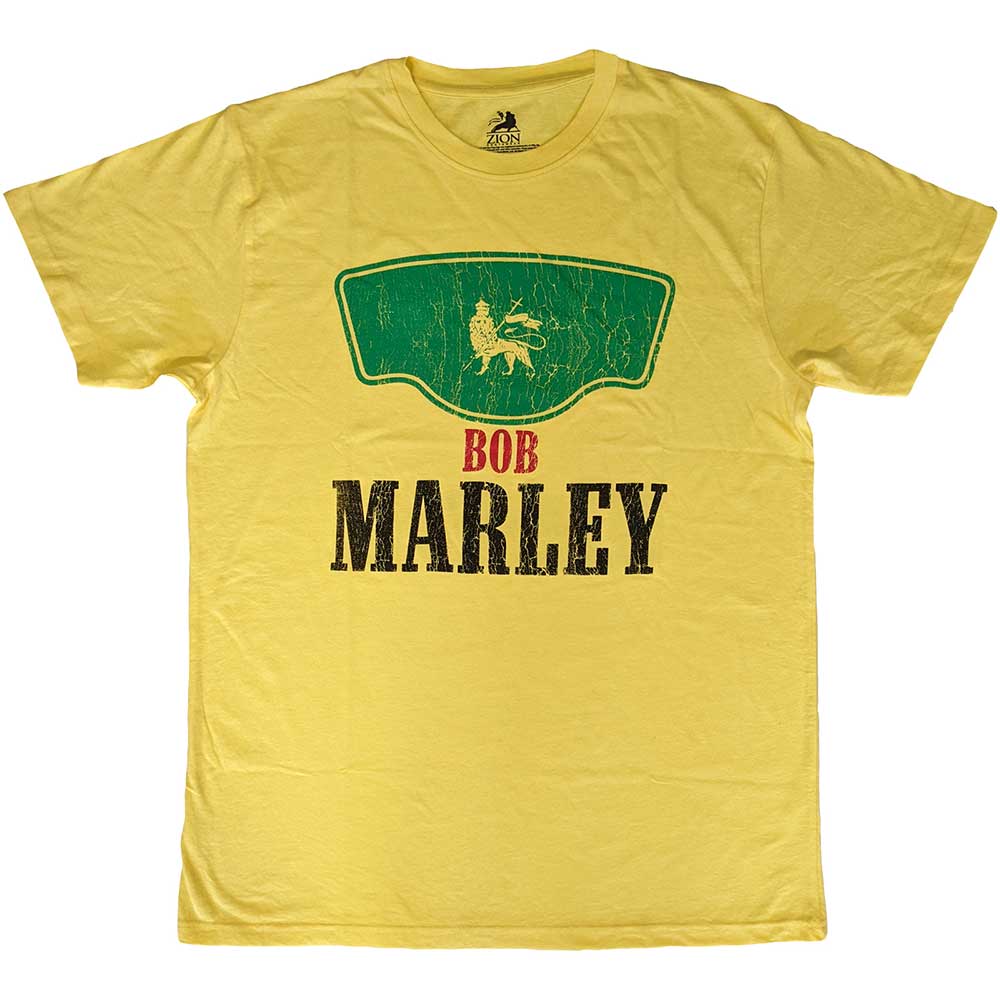 BOB MARLEY Attractive T-Shirt, Vintage Green Label