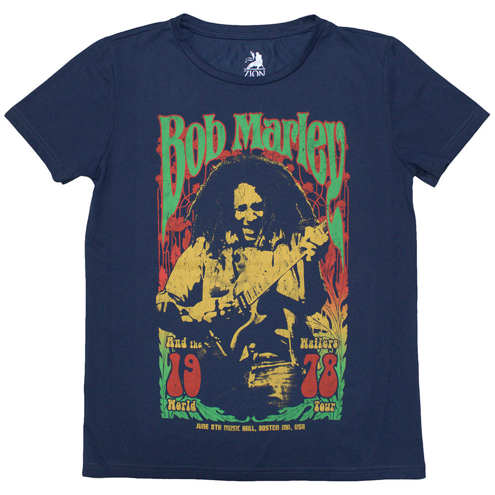 BOB MARLEY Ladies T-Shirt, 1978