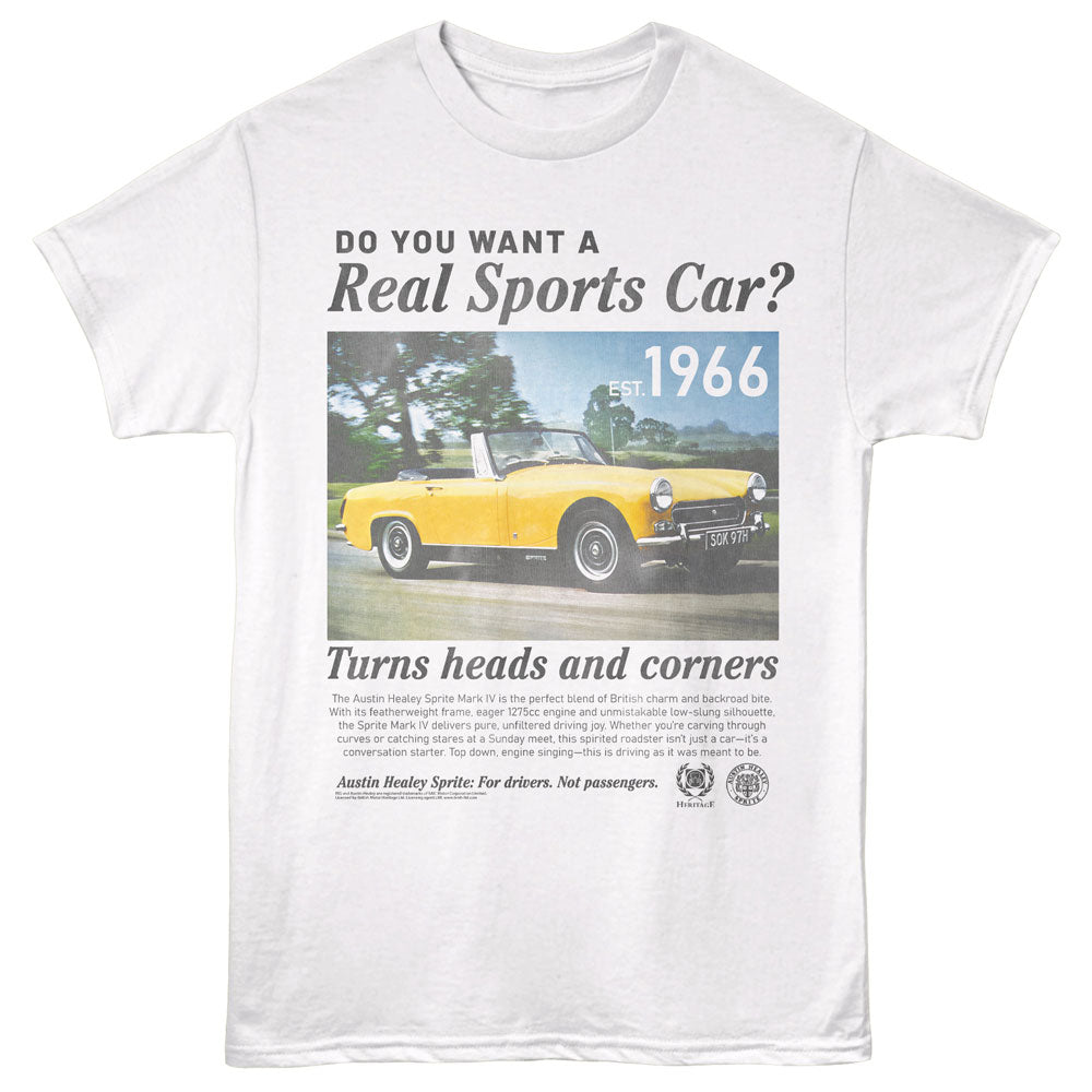 BMH Eye-Catching T-Shirt, A REAL SPORTS CAR