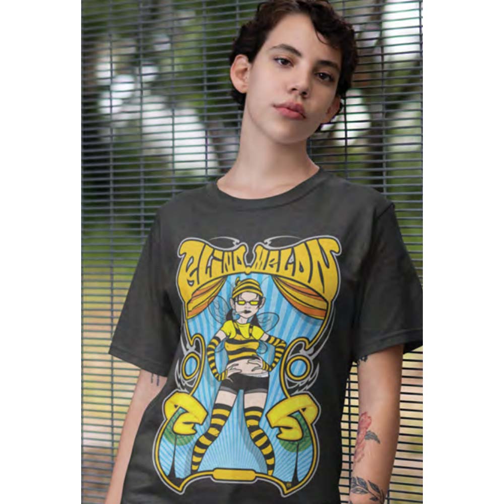 BLIND MELON Eye-Catching T-Shirt, BEE GIRL