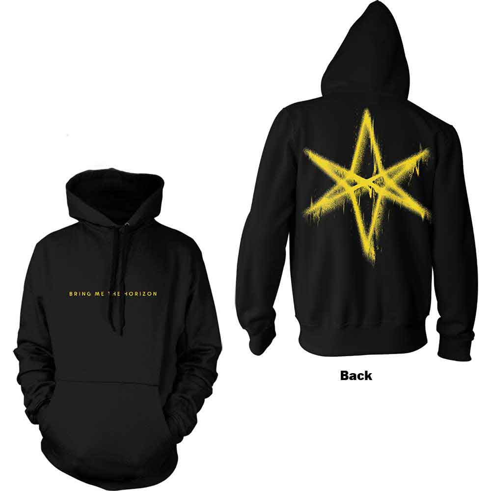 BRING ME THE HORIZON Attractive Hoodie, Spray Hex