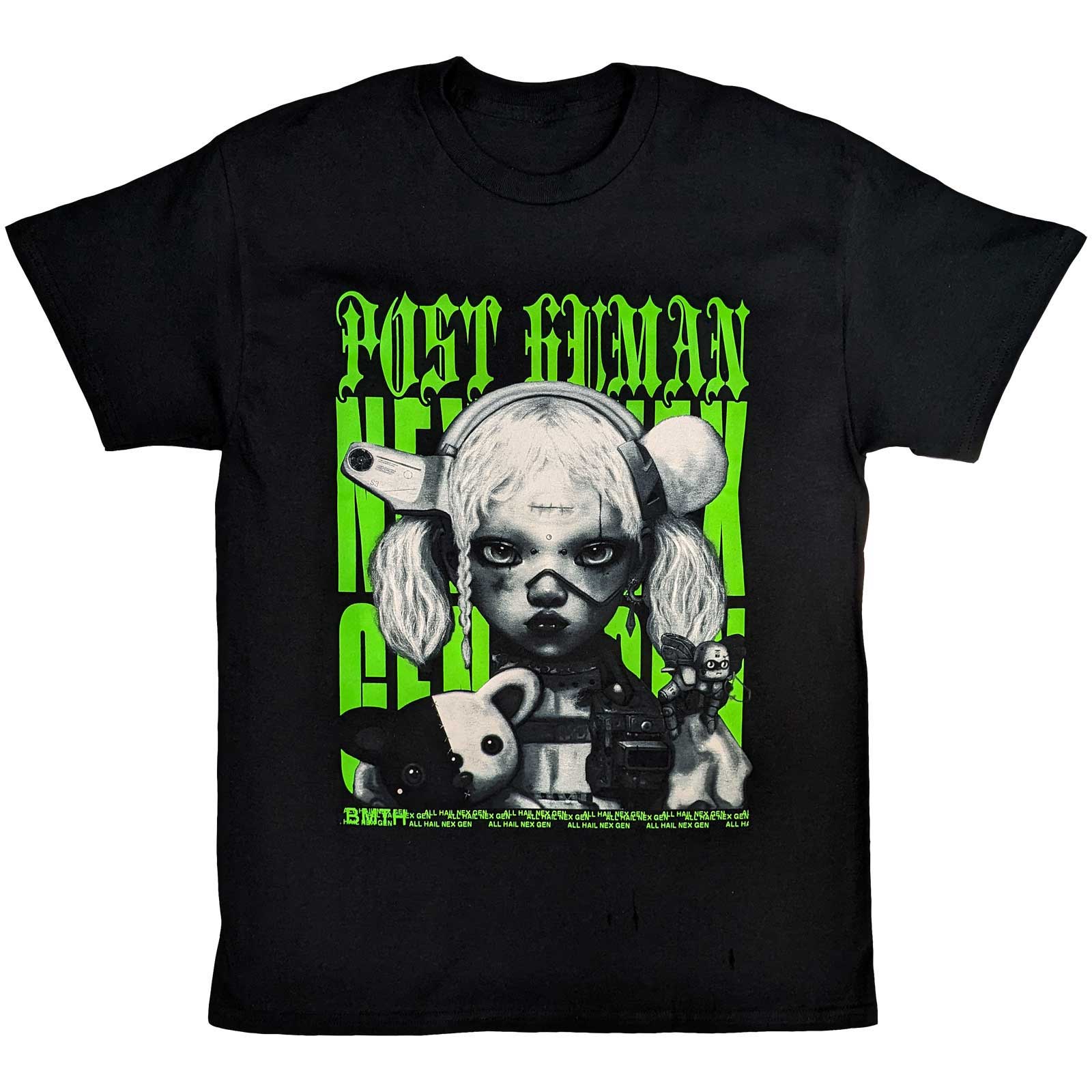 BRING ME THE HORIZON Attractive T-Shirt, Green Nex Gen