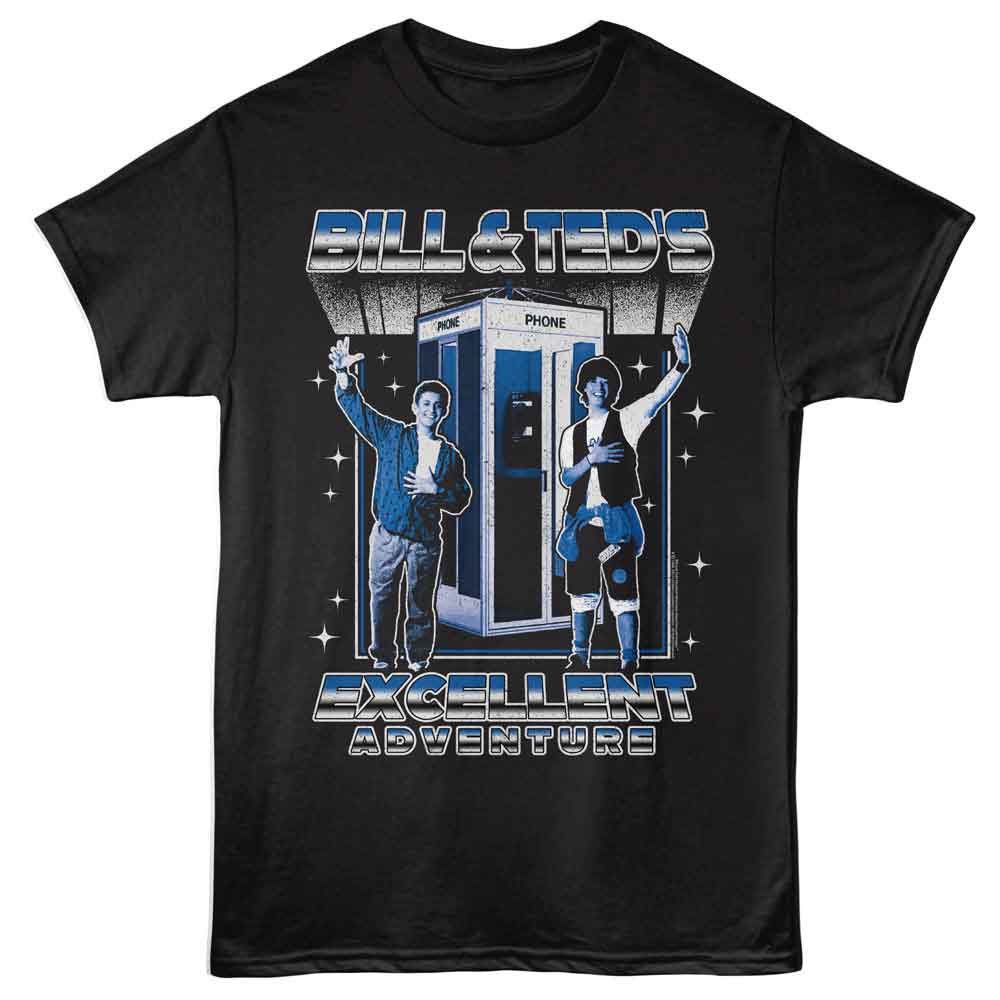 BILL AND TED Famous T-Shirt, PHONE BOOTH