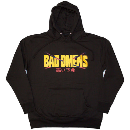 BAD OMENS Attractive Hoodie, Samurai Woman