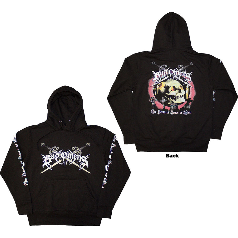 BAD OMENS Attractive Hoodie, Skull and Candles