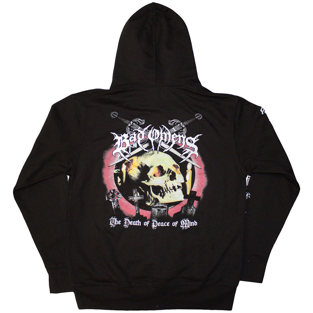 BAD OMENS Attractive Hoodie, Skull and Candles