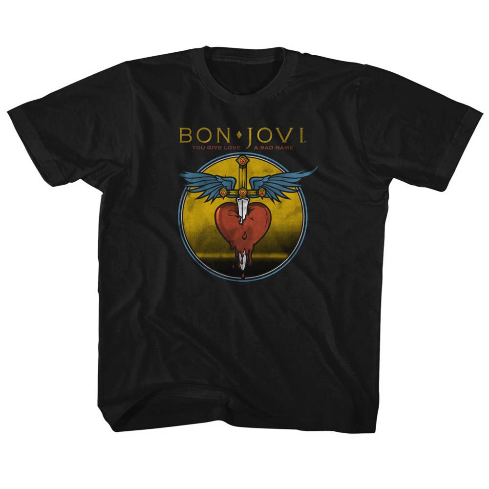 BON JOVI Eye-Catching T-Shirt, BAD NAME