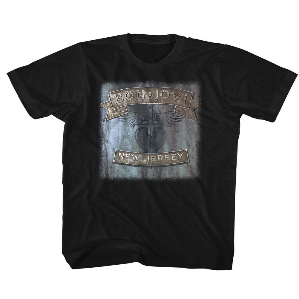 BON JOVI Eye-Catching T-Shirt, NEW JERSEY