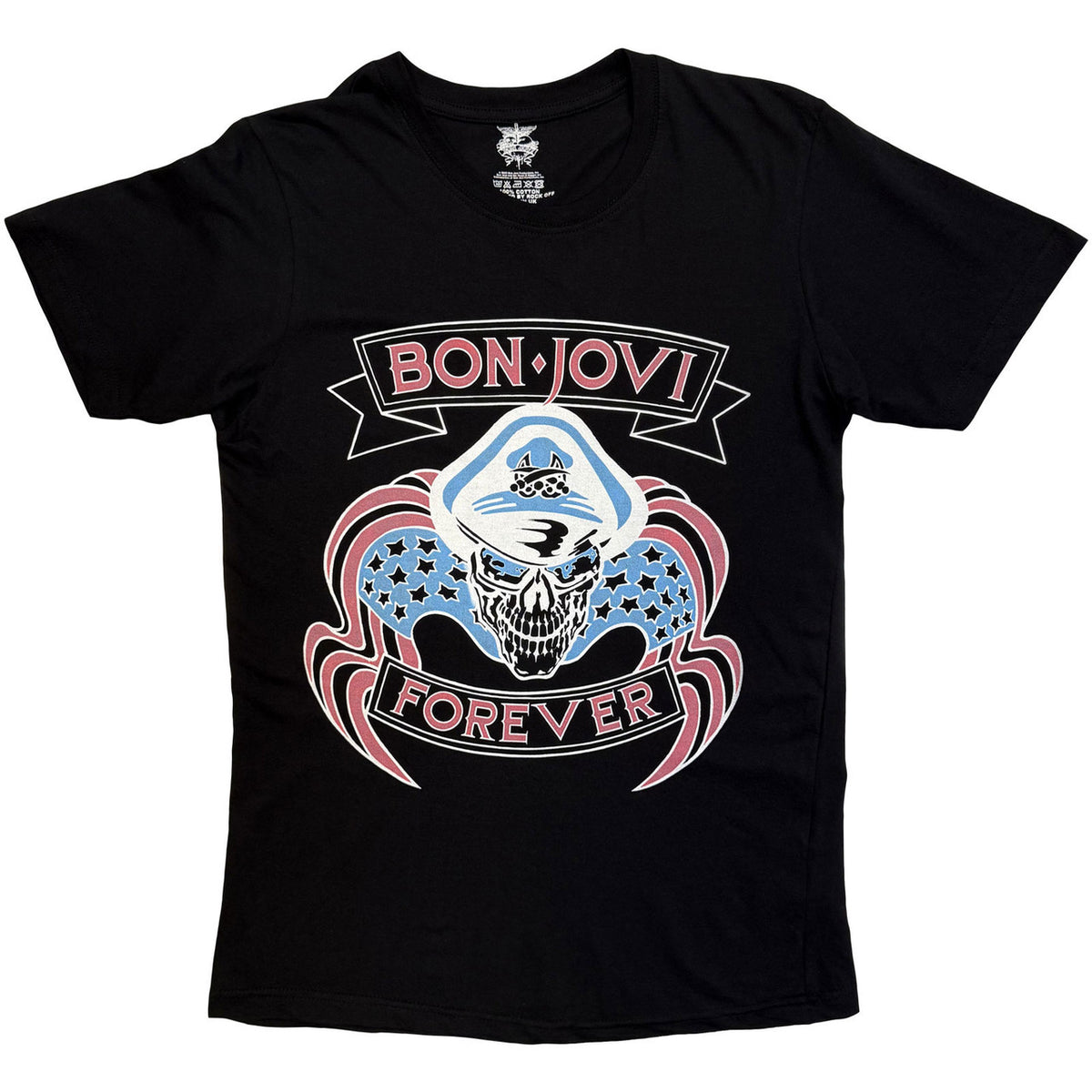 BON JOVI Attractive T-shirt, The Brotherhood Tour 1989