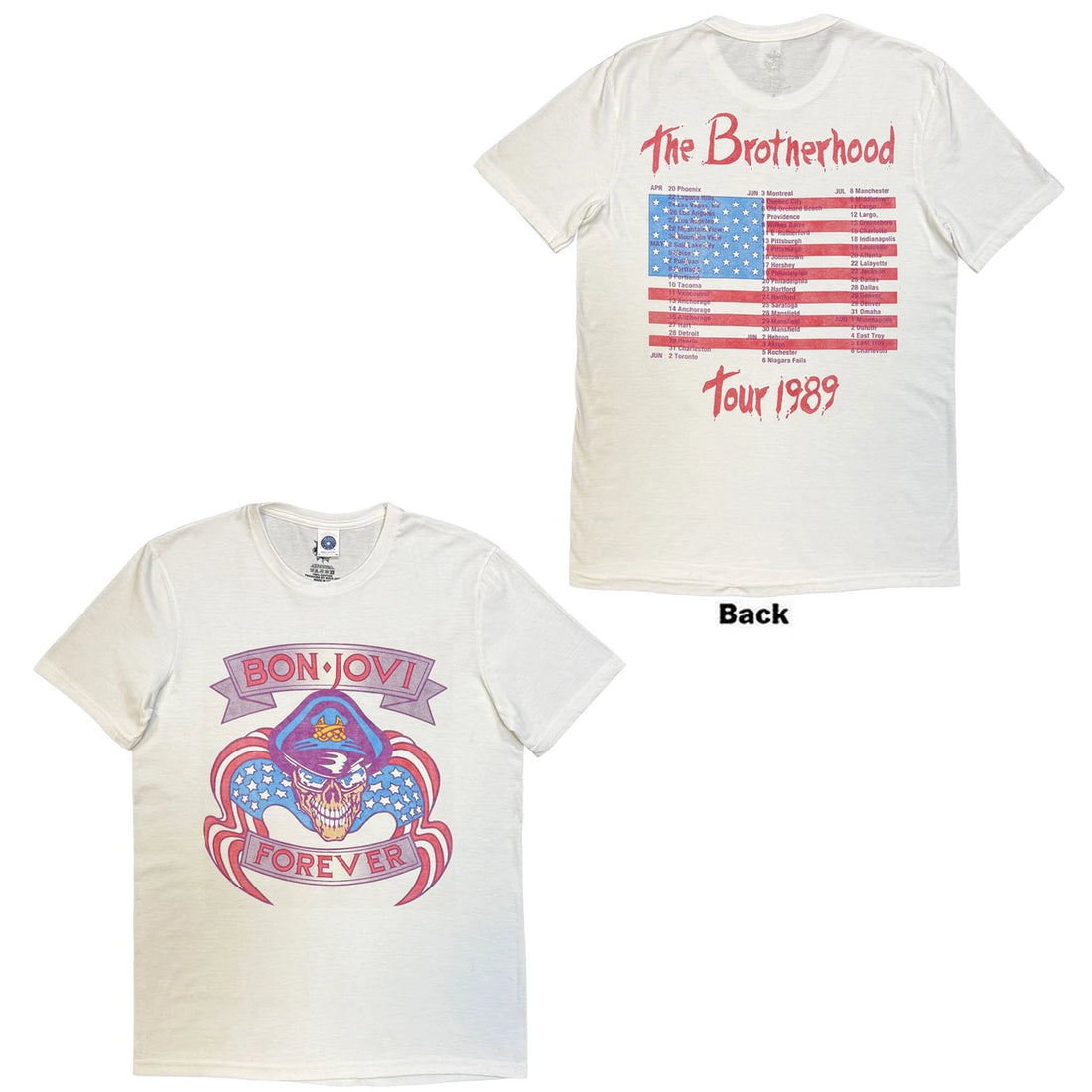 BON JOVI Attractive T-shirt, The Brotherhood