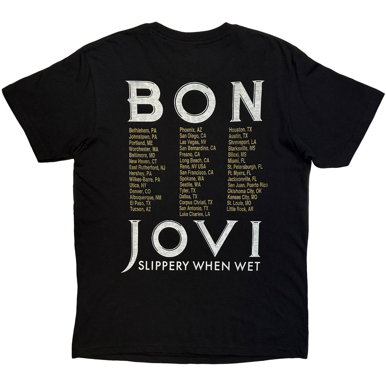 BON JOVI Attractive T-shirt, Tour &