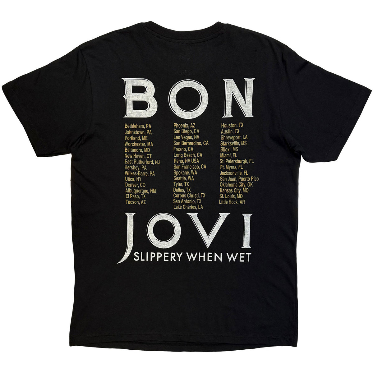 BON JOVI Attractive T-shirt, Tour &