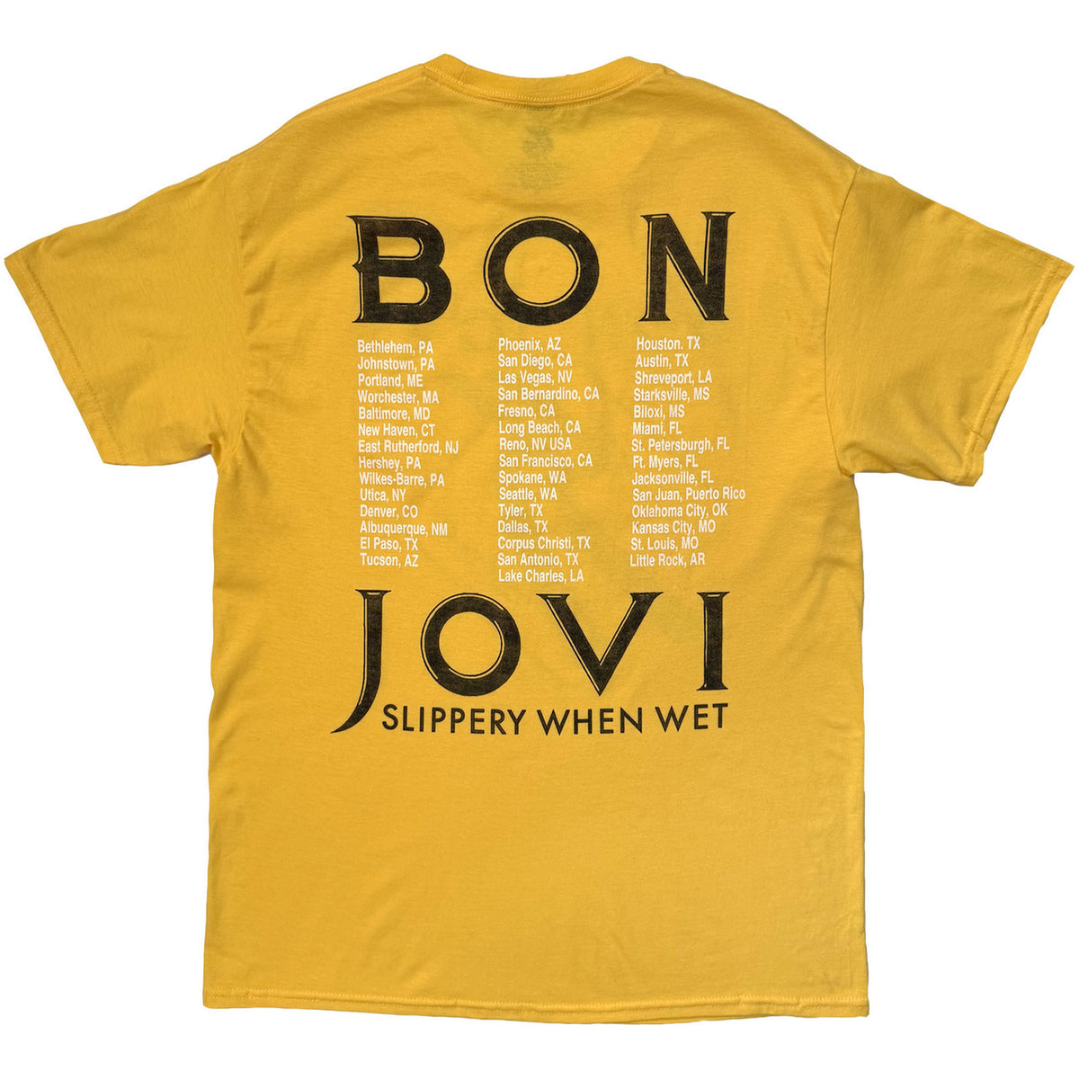 BON JOVI Attractive T-shirt, Tour &