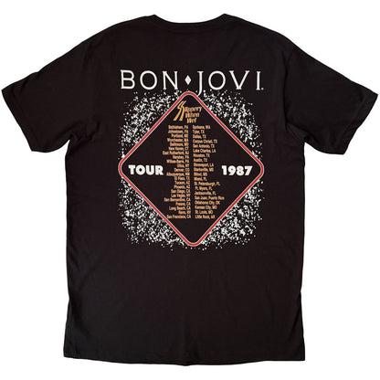 BON JOVI Attractive T-shirt, Slippery When Wet &