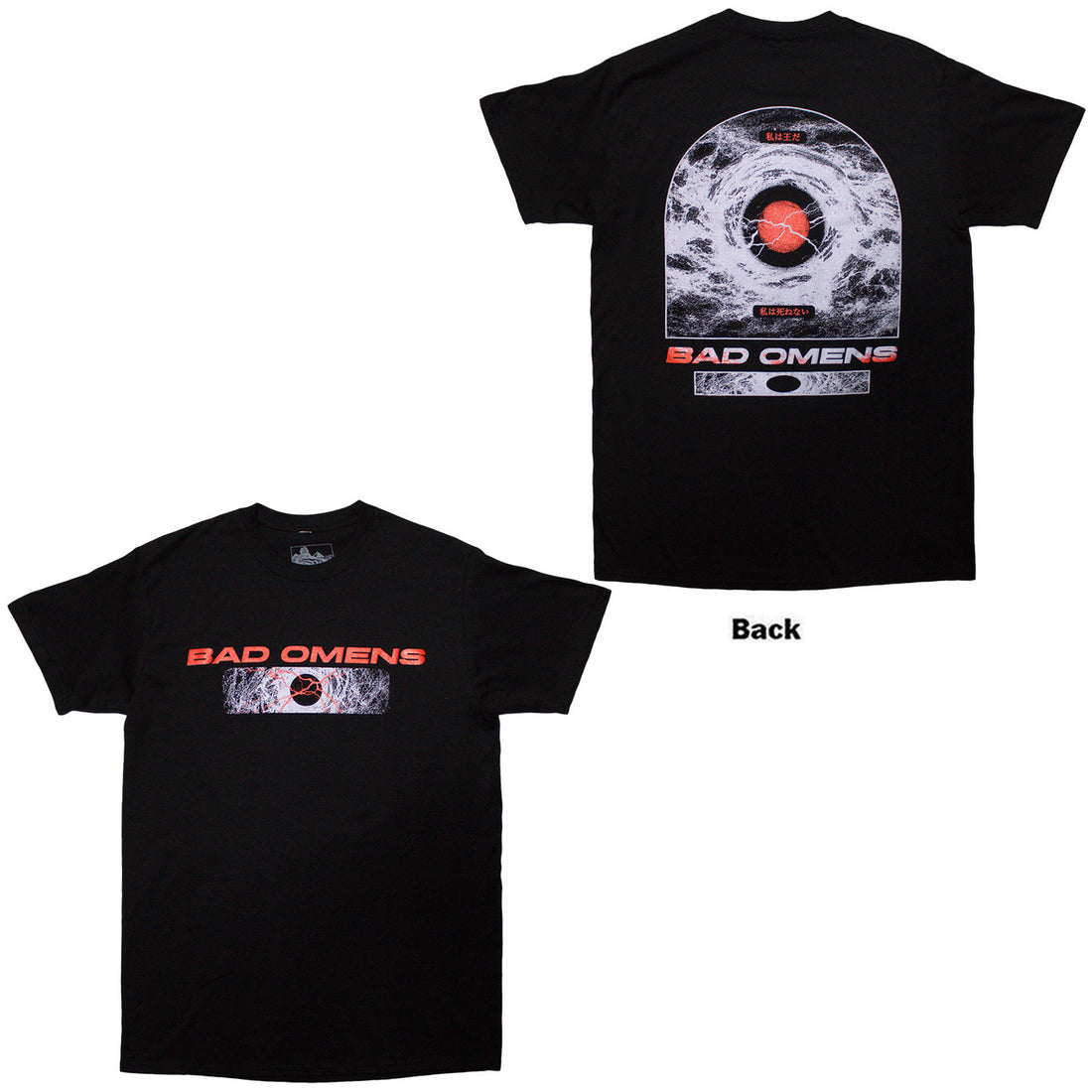 BAD OMENS Attractive T-Shirt, Lightning Storm
