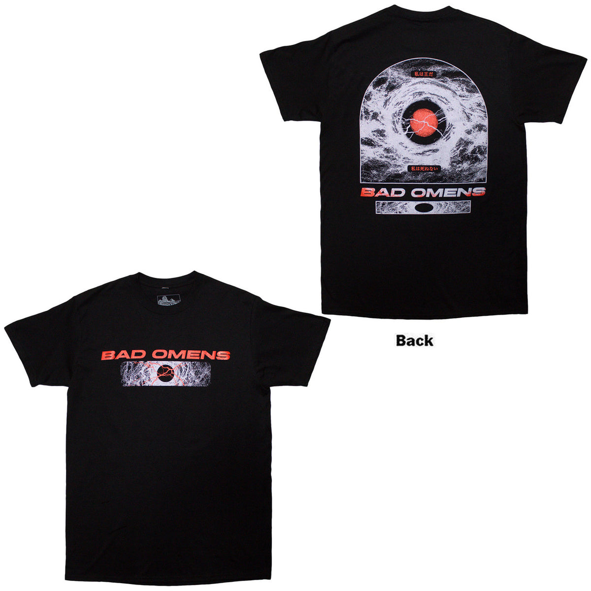 BAD OMENS Attractive T-Shirt, Lightning Storm