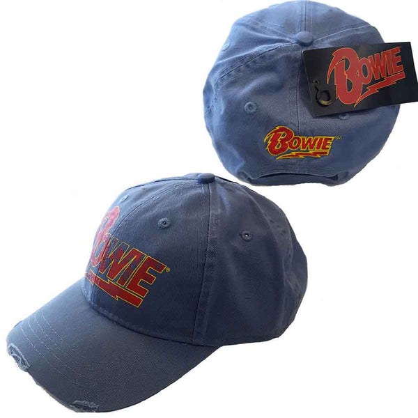 DAVID BOWIE Baseball Cap, Flash Logo