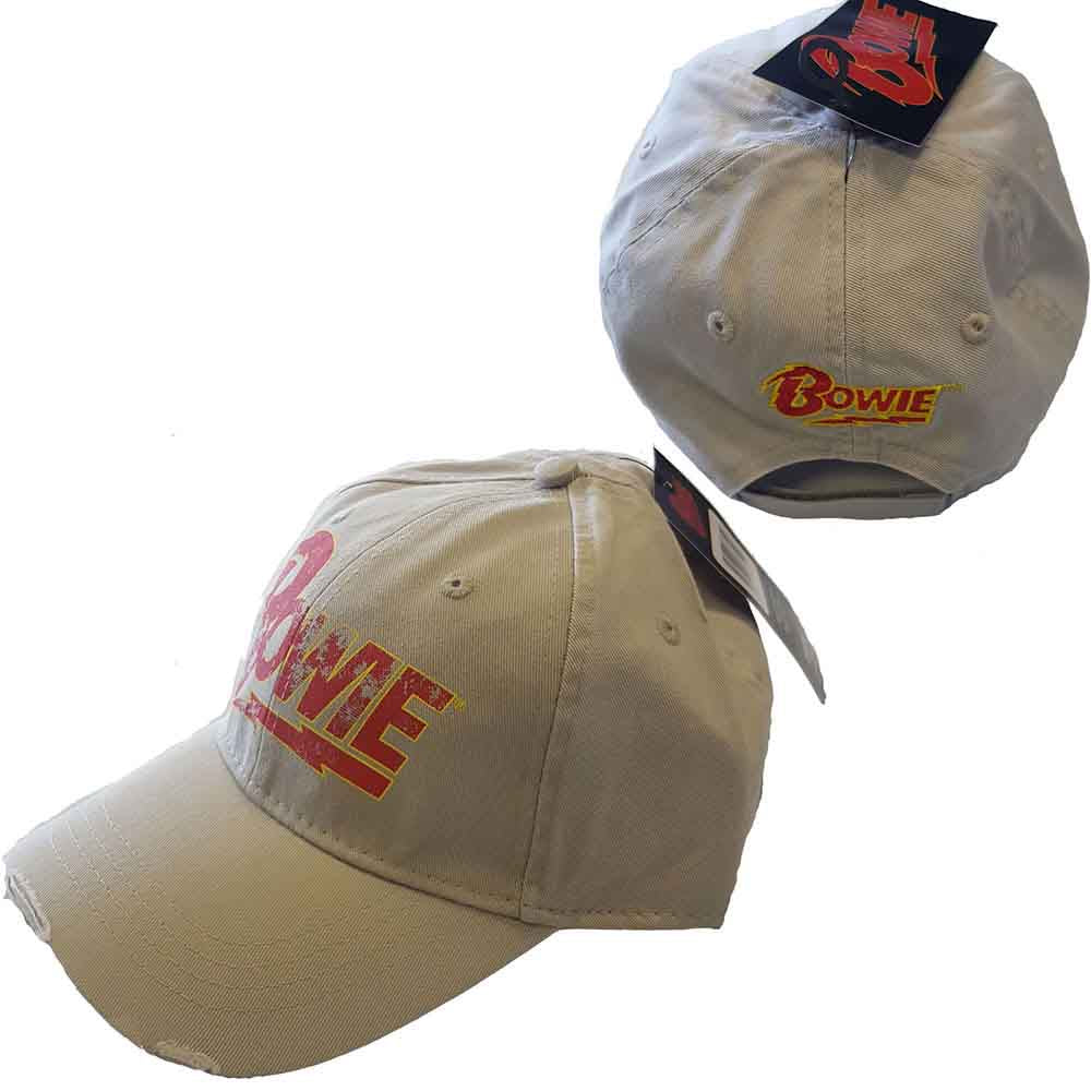 DAVID BOWIE Baseball Cap, Flash Logo