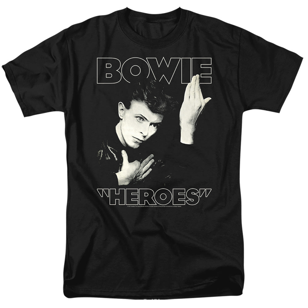 DAVID BOWIE Impressive T-Shirt, HEROES