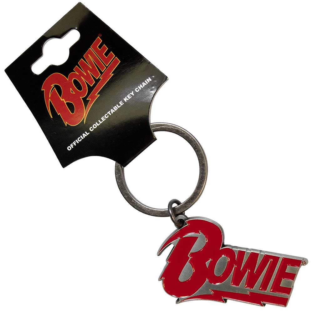 DAVID BOWIE Keychain, Logo