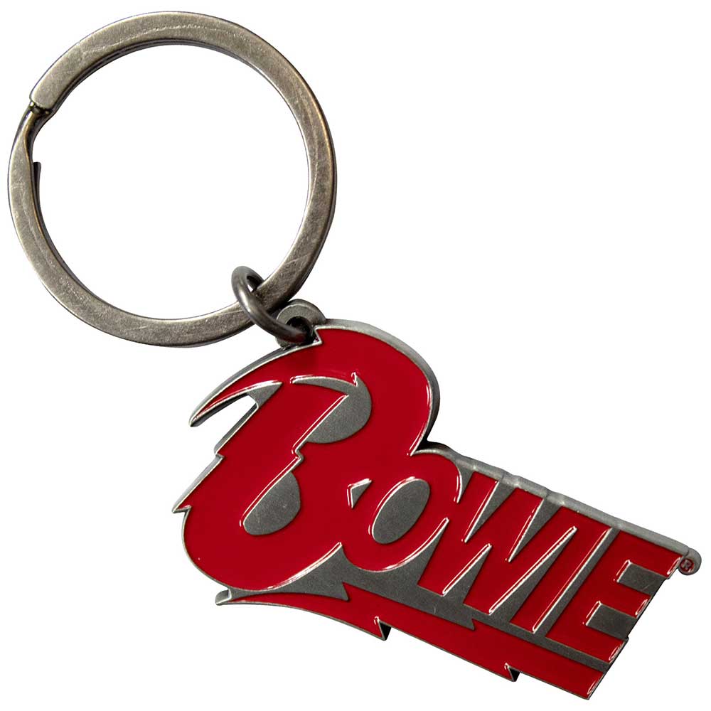 DAVID BOWIE Keychain, Logo