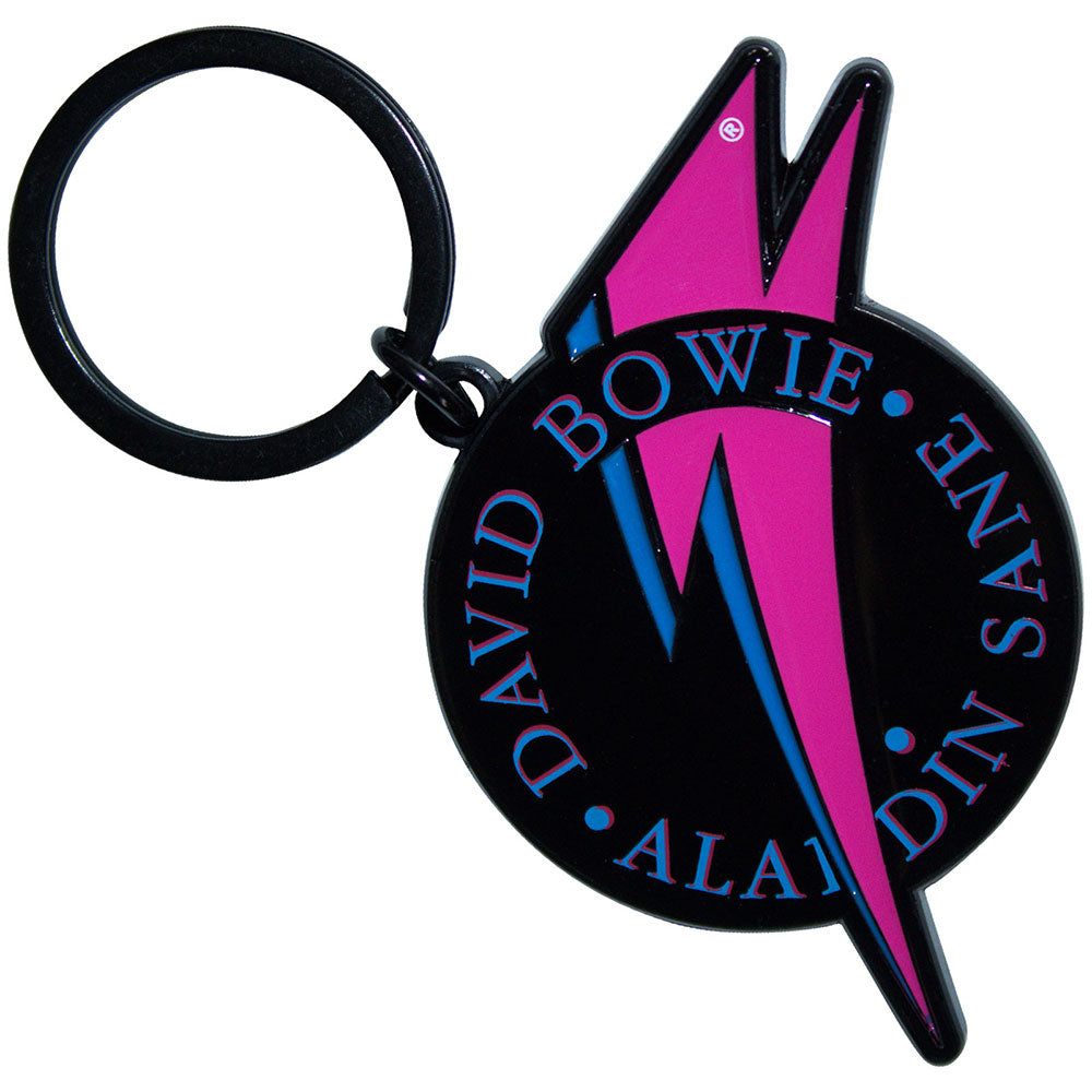 DAVID BOWIE Keychain, Aladdin Sane