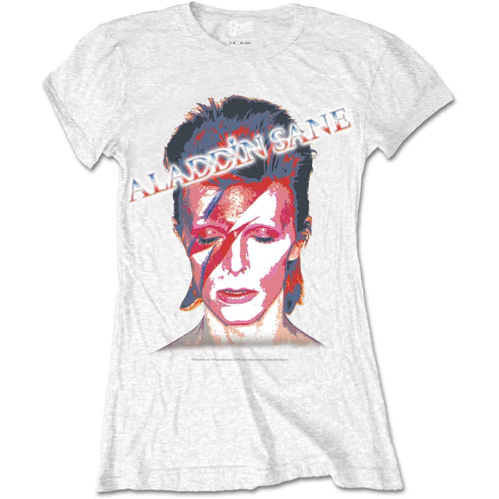 DAVID BOWIE Attractive T-Shirt, Aladdin Sane